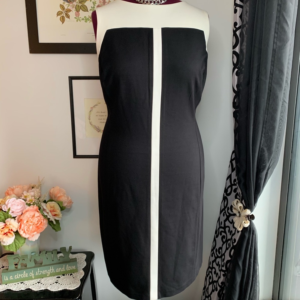 Ralph Lauren Modern Black Sheath Dress